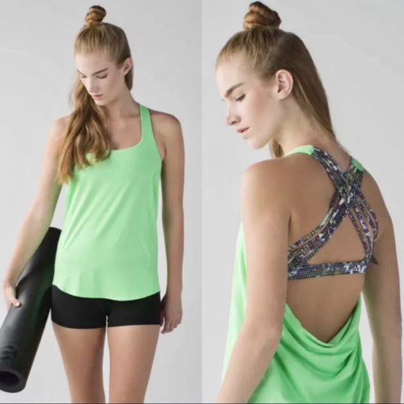 lululemon athletica Tops - Lululemon Free to Be Wild Bra Tank - US Size 6